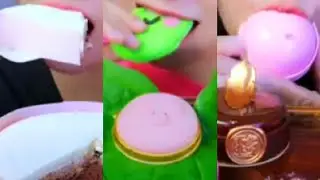 MUKBANGERS ONLY LINH ASMR || ASMR SWEET DELIGHT《💗PINK💗》COMPILATION 😊