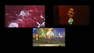 Hide and Sleek live performances Side-by-Side comparison