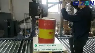 Automatic Drum Filling Machine  Drum & Tote Filling Equipment for Barrels and Industrial Liquids
