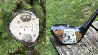 1970 MacGregor WT1A Laminate Driver - The Vintage Golfer