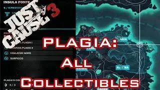Just Cause 3 - PLAGIA: All Collectibles - Insula Fonte