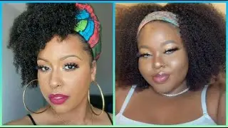 💜💜Headband Wigs✨💜 [EASY INSTALL, EASY STYLING]-Protective Hairstyles Compilation 2020