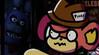 sherb plays fnaf for three minutes (FLASHING LIGHTS)