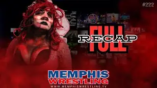 FULL RECAP  |  Memphis Wrestling #222 - Junior Heritage Title Round 1