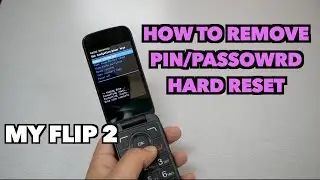 Alcatel TCL my flip 2 Как сделать полный сброс настроек, удалив PIN-код/пароль