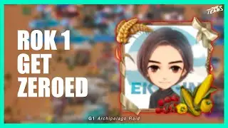 TheTerms061 - ROK 1 Get Zeroed - G1 Archipelago Raid - Doomsday Last Survivors