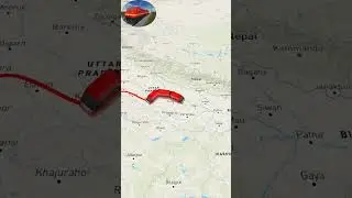 Dwarika express okha to Guwahati#train #trainjourney #trainlover #map