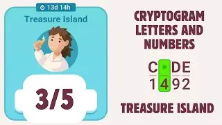Cryptogram Treasure island Event Solution | Chapter 3/5