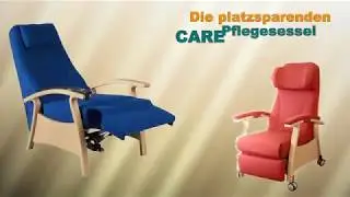Komfortable CARE Aufsteh- Pflege- und Seniorensessel angepasst auf individuelle Bed&uuml;rfnisse
