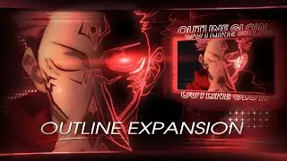 Neon Outline Glow | Alight Motion Tutorial [EDIT/AMV]