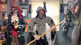 PartyTime Halloween Life Size Animated Skeleton Grave Digger (Home Depot)