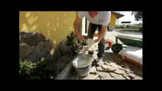 Porfido su parete esterna