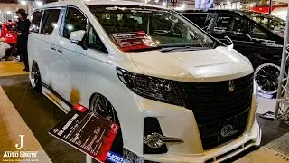 (HD)KUHL ENGRAVING ALPHARD 30 クールレーシング・30系アルファードカスタム - 東京オートサロン2017