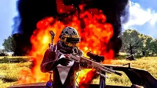 PUBG Car Explodes With Two Passengers Inside | DESTON DUOS WWCD