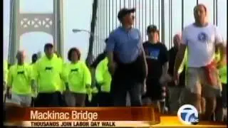 Mackinac Bridge walk on Labor Day