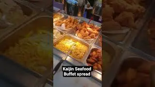 Kaijin Seafood Buffet near Coop city. Good seadfood spreads, with typical Chinese dishes.