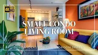 Small Condo Living Room Magic: Design Ideas for One-Bedroom Spaces
