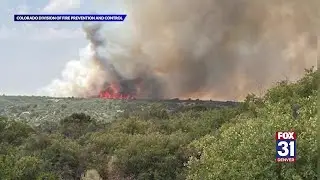 Updates on several wildfires burning across Colorado