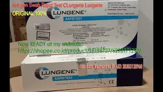 Antigen Swab Rapid Test Kit CLungene Lungene for COVID 19 Instruction For Use