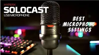 Best filter settings for OBS (Hyperx Solocast) #obs #tutorial