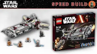 ⚡️ Full Speed Build｜LEGO Star Wars 75158 Rebel Combat Frigate