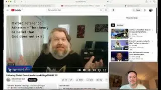 Video 1/4 - Dude! Where's Your Evidence?? Responding To Deconverted's Rebuttal Video Of My Video. 