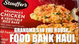 Food Bank Haul #175 - GRANDMA&rsquo;S IN THE HOUSE&hellip; #foodbankhaul  #foodpantryhaul #food #dumpsterdiving