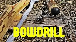 Survival Feuerbohren mit dem T-Shirt