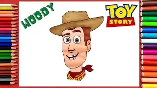 How to Draw Woody | Toy Story