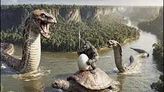 Prehistoric Humans vs Titanoboa: The Deadliest Battle in Ancient History (Episode 22)!
