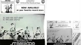 Devo - Starwood (West Hollywood. CA. 10/10/1978)