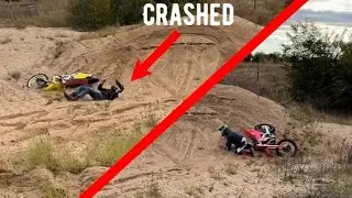 We Weren&rsquo;t Supposed to be Here | Riding Sand Pits | VLOG 001