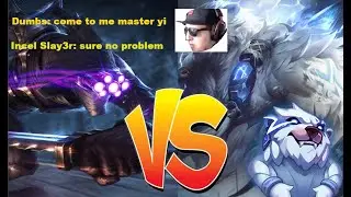 INCEL SLAY3R MASTER YI VS DUMBS !! VOLIBEAR REWORK ON PBE!!
