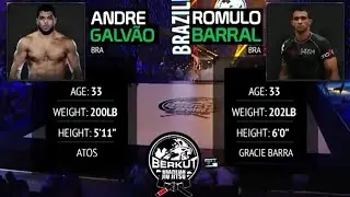 Андре Гальвао vs. Ромуло Баррал 2 | Andre Galvao vs. Romulo Barral 2 | BJJ 2