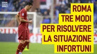 Roma, tre modi per risolvere la situazione infortuni ► Le soluzioni degli esperti