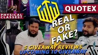 🥵 Quotex Real Or fake? | Deposit & Withdrawal | Giveaway Reviews | BINARY KIN👑