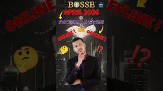 BOSSE Board April 2026 Exam Online Ya Offline? Practice Exam Kaha Hoga &ndash; Full Latest Update #bosse