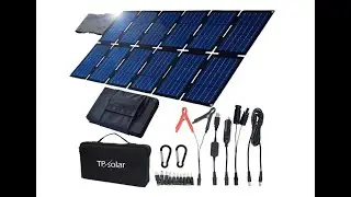 TP-solar 100W Foldable Solar Panel Charger Kit for Portable Generator Power Station - Overview