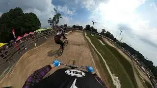 Take a POV race lap around South Park BMX