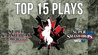 Top 15 Plays of Canada Cup 2016 - SSBM / Smash 4