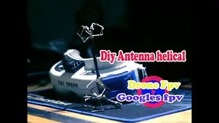 Diy Antena helical 5.8ghz
