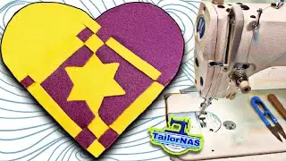 DIY - AMAZING HANDMADE ORIGAMI FULL SEWING TUTORIAL #TailorNas
