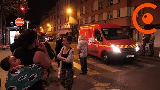 Взрыв и пожар в здании