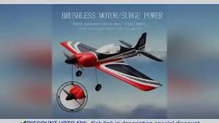 FX9706 RC Plane 580MM Fixed Wing Glider 5 CH 3D/6G Remote Control Aircraft 2.4G Brushless Motor