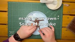 Children's Stick Man Cake Craft