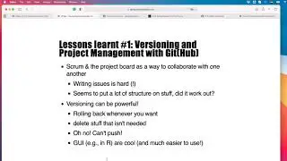 dPrep - Course summary