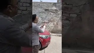 What caused this crack in the wall?