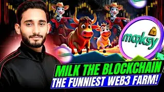 Meet Mooksy &ndash; The Crypto Cow That Produces Tokens, Not Milk || Big opportunities?
