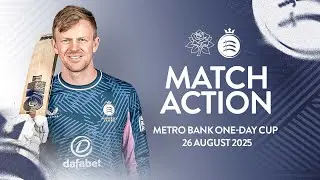 LANCASHIRE V MIDDLESEX | MATCH ACTION | METRO BANK ONE-DAY CUP