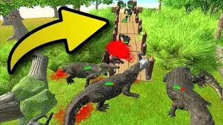 Can These Reptiles Survive DEADLY Amazon DEATHRUN?! - Animal Revolt Battle Simulator